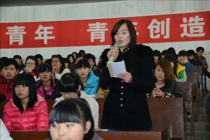 现场互动,谈道德感悟